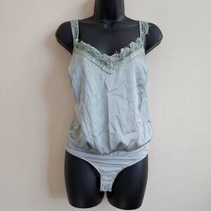 Lulu's Satin Bodysuit 